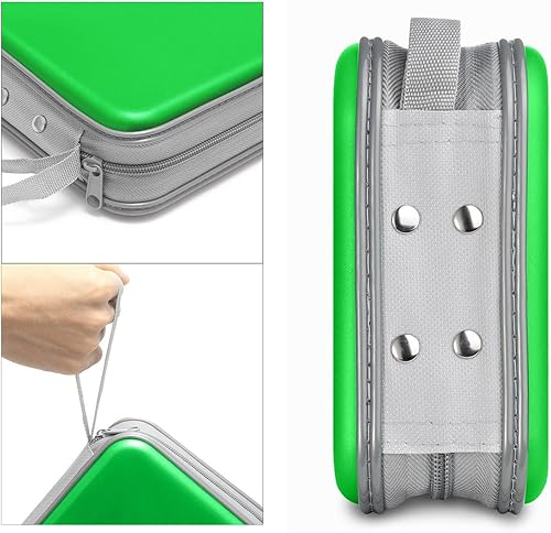 Miniatura 3 de Funda para CD, capacidad para 40 unidades, para CD/DVD, cartera, de plástico duro, DVD, carpetas de almacenamiento para automóvil, hogar, oficina,