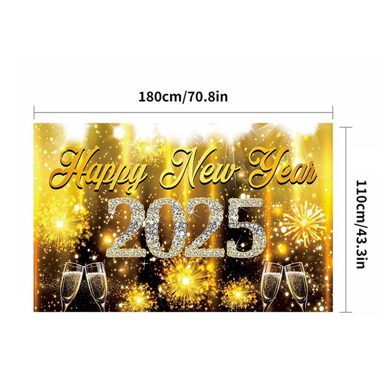 Amazon.co.jp: Wuasrgih 2025 新年あけましておめでとうございます背景