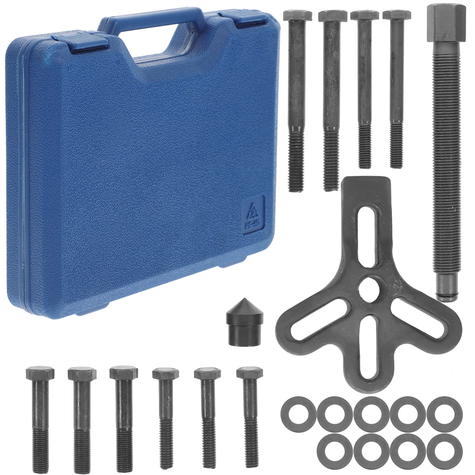 Angoily Crankshaft Pulley Removal Tool Flywheel Puller for Truck Suvs High Grade Alloy Remover