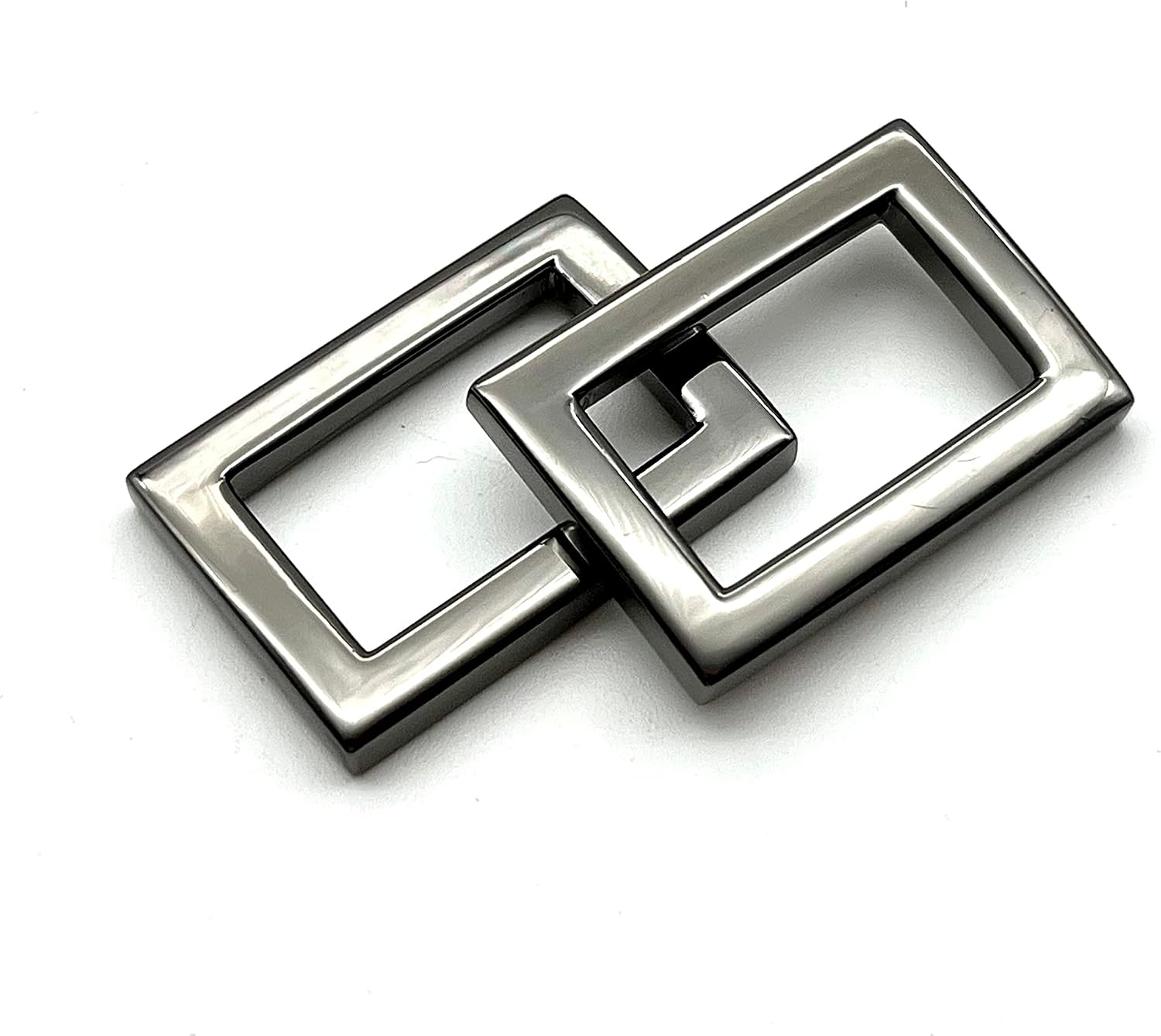 Rectangle ring 3/4" / 19mm zinc alloying for buckle straps bags belt purse hardware making,bag replacement Gunmetal AT66