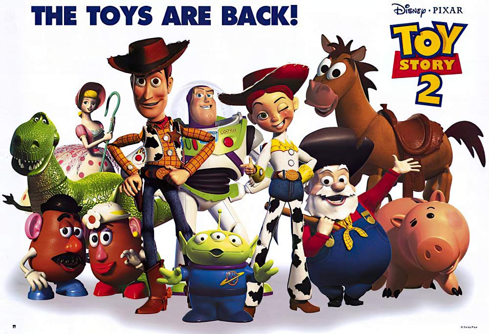 TOY STORY 2 ポスター Toy Story 2 Poster Pixar Animation Studios Disney Woody