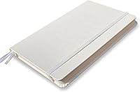 Vista 18 de Minimalism Art, Premium Hard Cover Notebook Journal, Large Size, Composition B5 7.6"x10", 186 Numbered Pages, Gusseted Pocket, Ribbon Bookmark, Gray