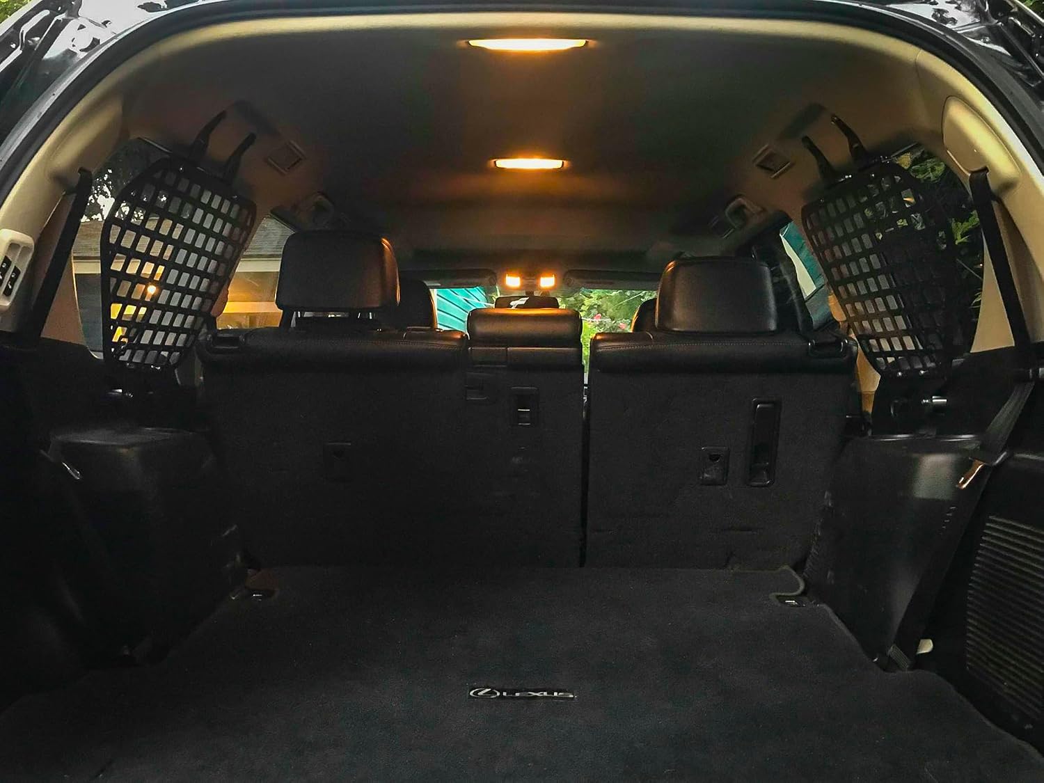 Molle Storage Panel System for the Lexus GX 460 | Mount Gear, Pouches, and More | Comes as a pair | Attach your Gear with Quick Fist Mounts | Conforms to the Shape of the Car Body | Made in The USA