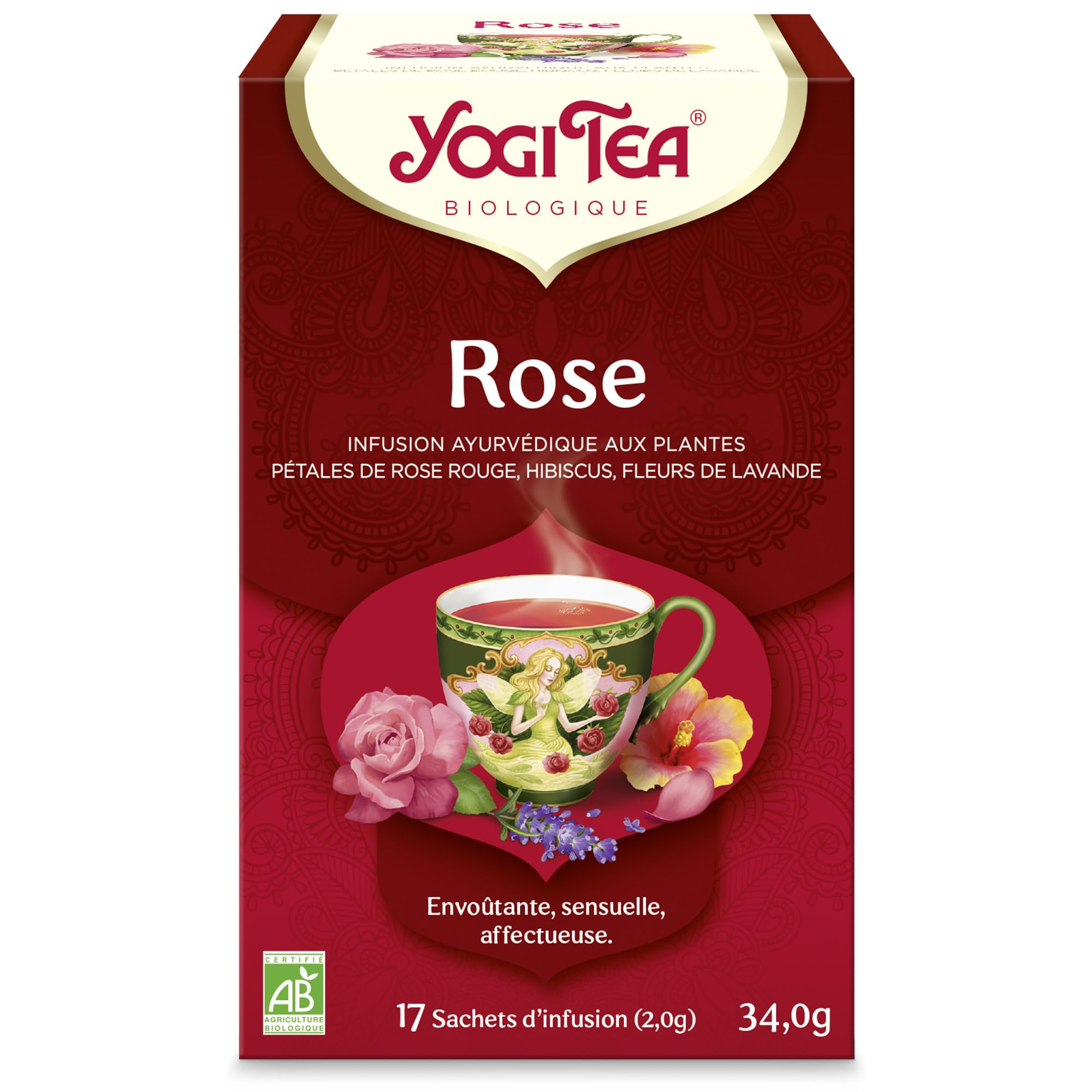 Rosa Infusion - Coffret De 17 Sachets De Tisane Aux Amandes