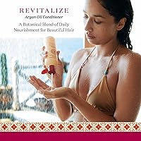 Vista 2 de Moroccan Elixir Acondicionador revitalize de aceite de argán para cabello seco, dañado, teñido y sin sulfatos, parabenos y silicona, acondicionador