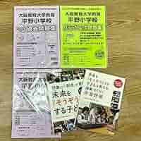 Amazon.co.jp: 大阪教育大学附属平野小学校 過去問題集3冊未来を