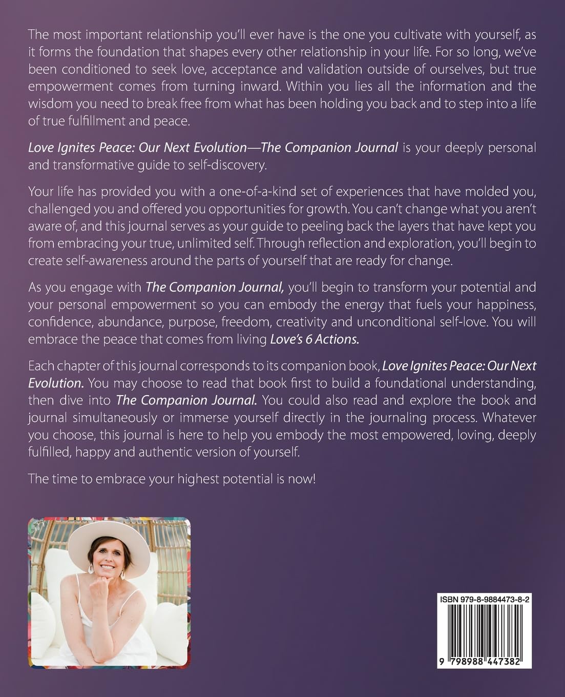 Love Ignites Peace: Our Next Evolution: The Companion Journal      Paperback – August 7, 2025
