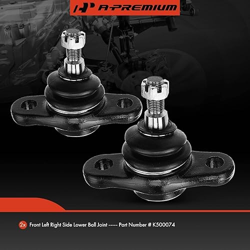 Miniatura 3 de A-Premium 2 rótulas delanteras inferiores, compatibles con Hyundai Elantra 2007-2012, Kia Optima 2007-2010, Forte 2010-2013, Forte Koup 2010-2013,