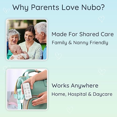Miniatura 5 de Nubo Rastreador de bebés más rápido de un solo toque, monitor inteligente para bebés para rastrear el sueño, el pañal y la alimentación, aplicación