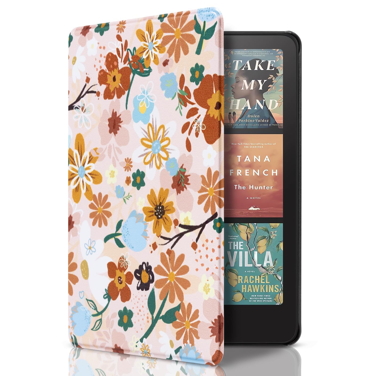 CoBak Case for 7" E-Readers - All New PU Leather Cover with Auto Sleep Wake Feature for E-Readers 2024 Released