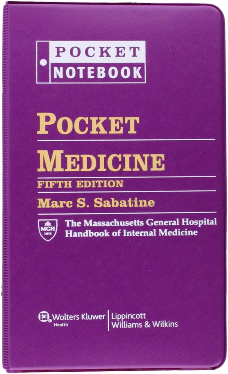 Pocket Medicine: The Massachusetts General Hospital Handbook of Internal Medicine (Pocket Notebook) Fifth Edition