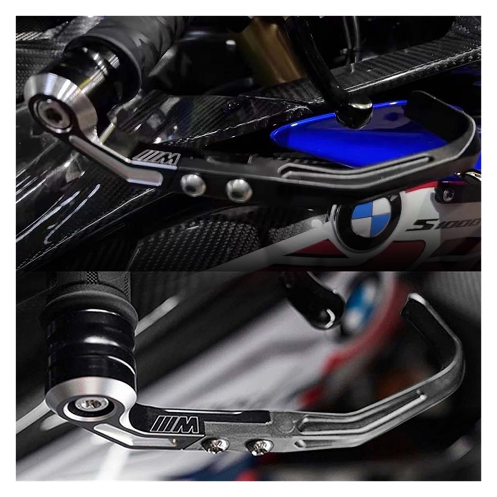 osłony dłoni motocyklowych Do Motocykli For Ducati Supersport 950 939 Modyfikacja Osłona Dłoni Uchwyt Bow Guard Osłona Hamulca I Sprzęgła szczotek osłony chwytów(Titanium)