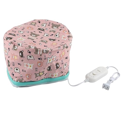 Sombrero para el cuidado del cabello, gorra eléctrica para calentar el cabello, gorra de vapor desmontable para el cabello, tratamiento natural para