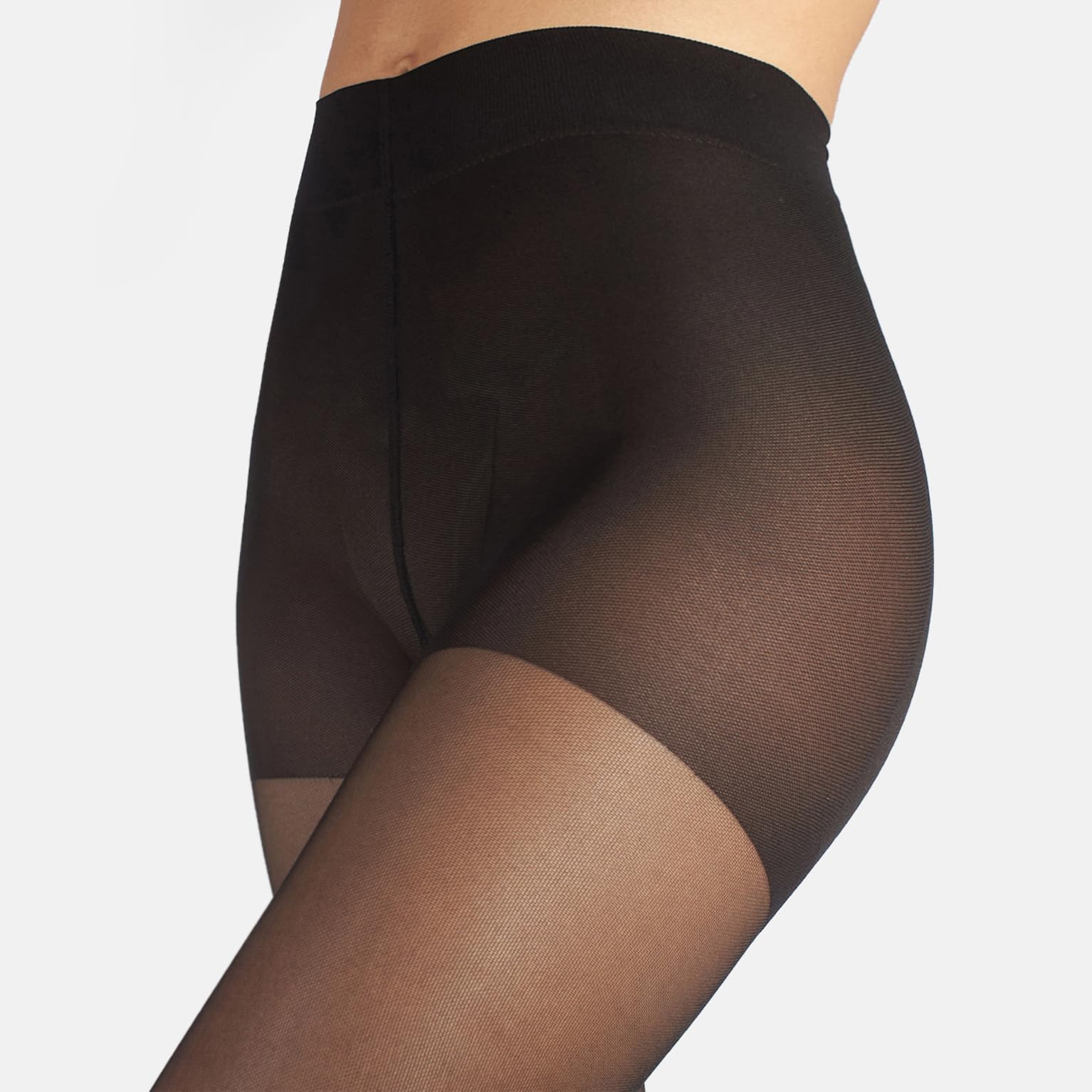 Collant Sanitario Compressione Graduata Media || 70 Den || Nero & Naturale || S M L Xl Xxl ||