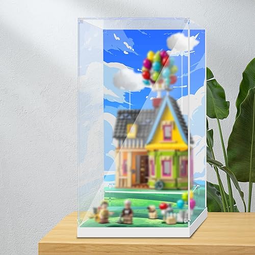 Miniatura 7 de Vitrina acrílica para Lego 43217 Up House, caja transparente a prueba de polvo (solo vitrina, el modelo no incluido)