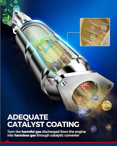 Miniatura 6 de KAX Convertidor catalítico compatible con Corolla 2003 2004 2005 2006 2007 2008, Matrix 2003-2008, Vibe 2003-2008, Eastern Catalytic 53717 Catalytic