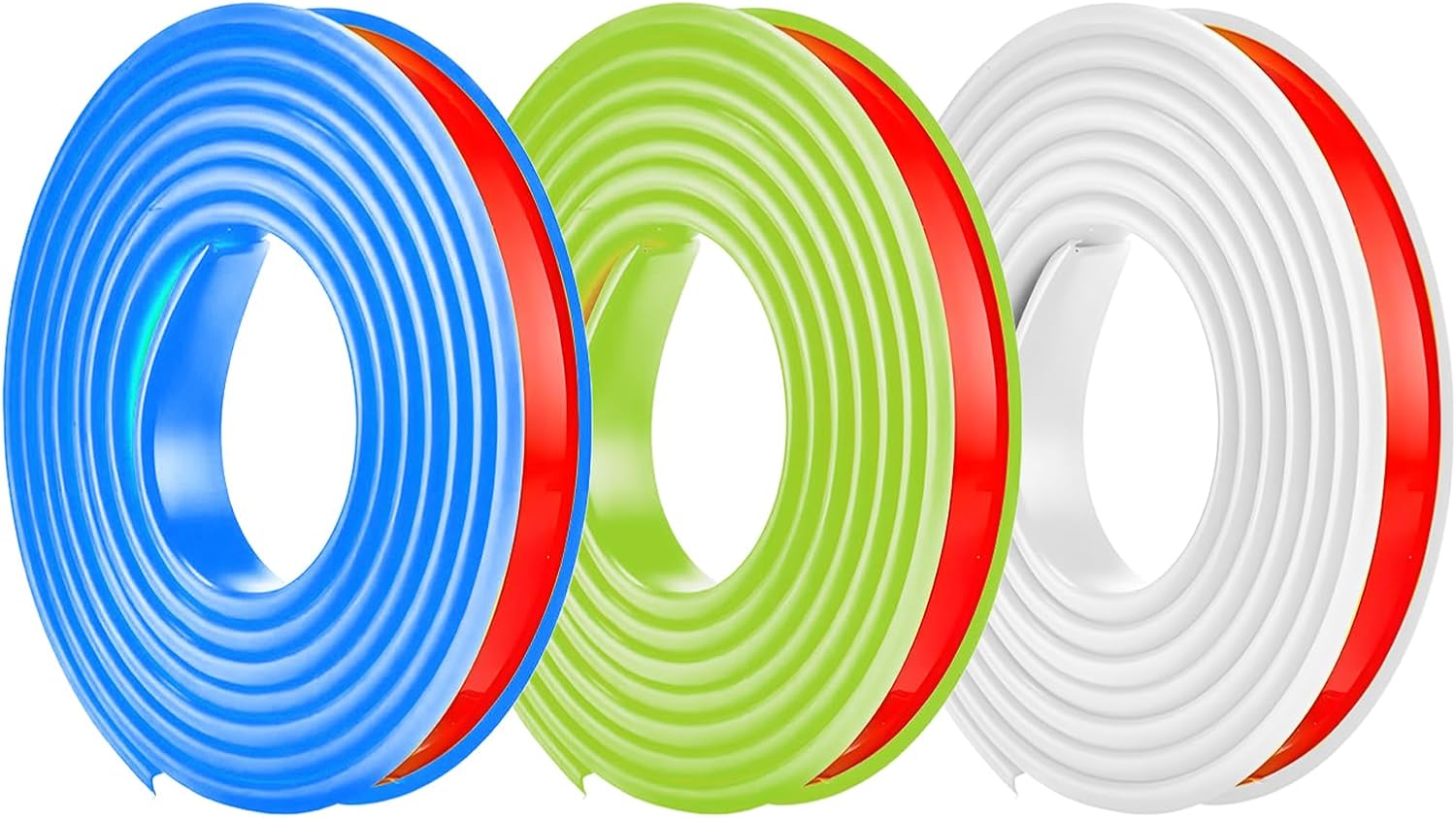 Edge Protector, Flexible Furniture Edge Guard, Soft Cushioning Shock-Resistant Strip, Home Safety Supplies for Toddler Proofing, Elderly and Pet Protection, 196.85 x 0.35 inches Edge Protector, Flexible Furniture Edge Guard, Soft Cushioning Shock-Resistant Strip, Home Safety Supplies for Toddler Proofing, Elderly and Pet Protection, 196.85 x 0.35 inches