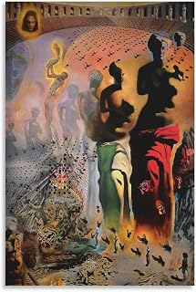 Hallucinogenic Bullfighter Salvador Dali Poster Canvas Wall Art Prints Poster Gifts Photo Picture Painting Posters Room Decor Home Decorative 08x12inch(20x30cm)
