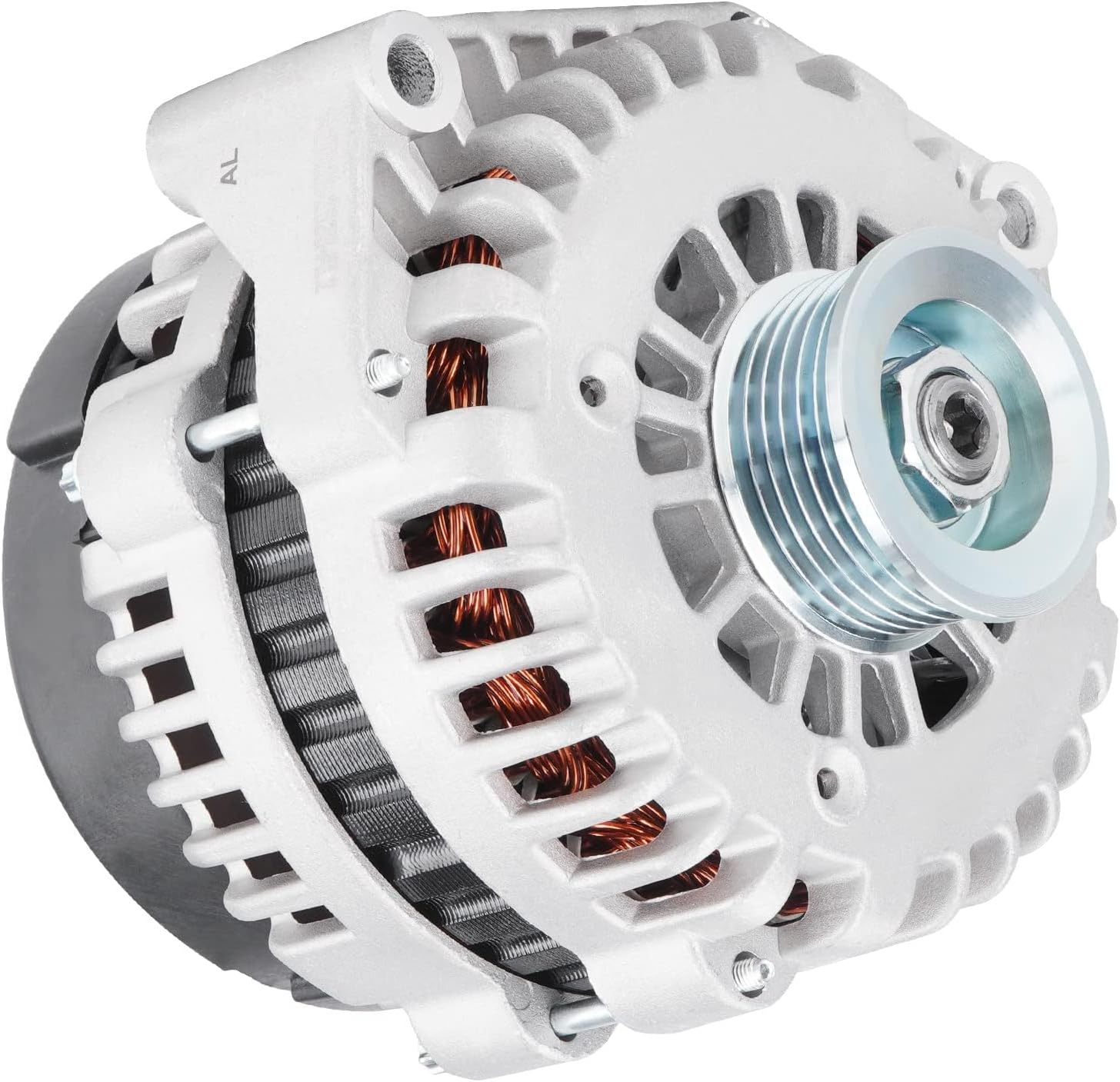 New Alternator Fit for Chevrolet GMC Series Pickups Avalanche Suburban Tahoe Yukon Cadillac Escalade 5.3L 6.0L 8.1L 1999 2000 2001 2002, 400-12172