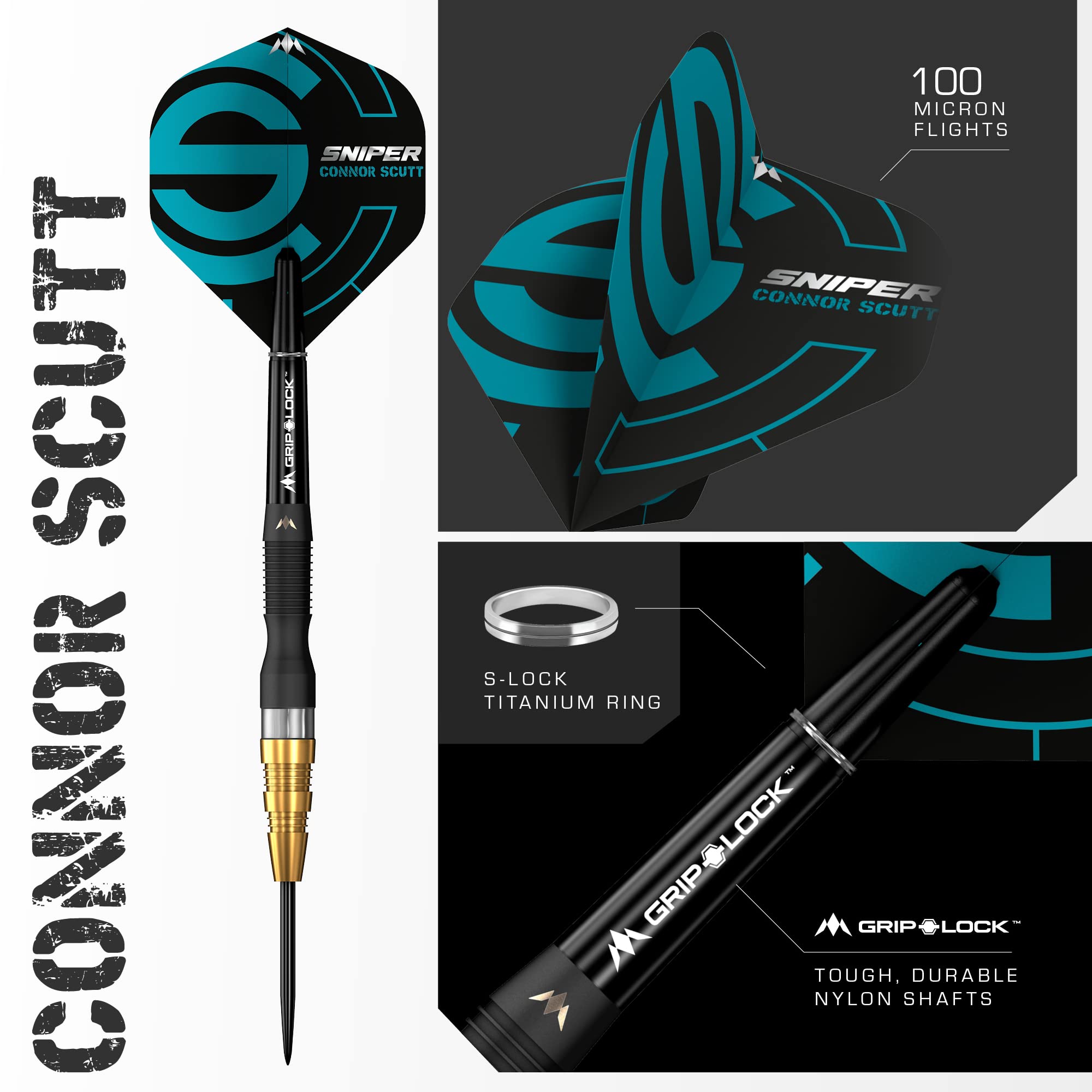Amazon.co.jp: Mission Darts D1591 Connor Scutt Sniper