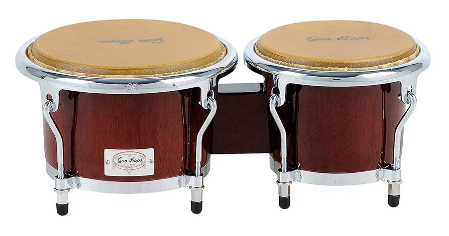 Gon Bops Tumbao Pro　カホン Amazon.com: Gon Bops Tumbao Pro Bongo, Walnut Stain