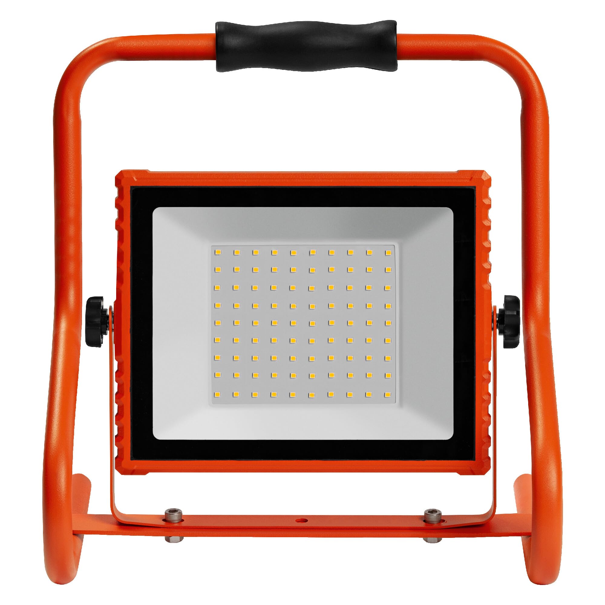 LEDVANCE Worklight - LED Stableuchte 10W mit Akku, Strahler mit 4000K kaltweiß, 800 Lumen, LED Werkstattleuchte flexibel einsetzbar dank schwenkbarem Leuchtkopf, LED Lampe, IP44