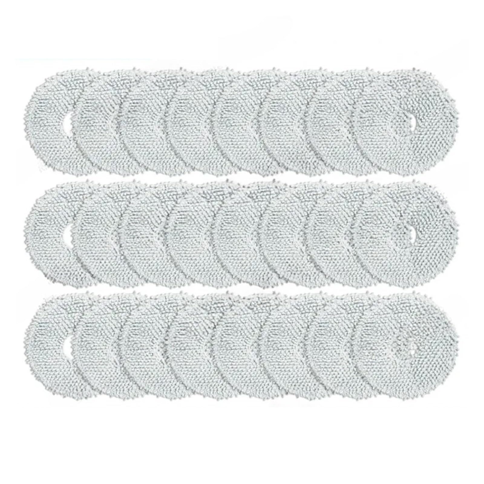 PORRSYDCD Mop Hepa Filter Main Side Brush Replacement Parts，Compatible With Roborock Qrevo Pro, Qrevo MaxV, Qrevo S, Qrevo Plus Accessories(Set 6)
