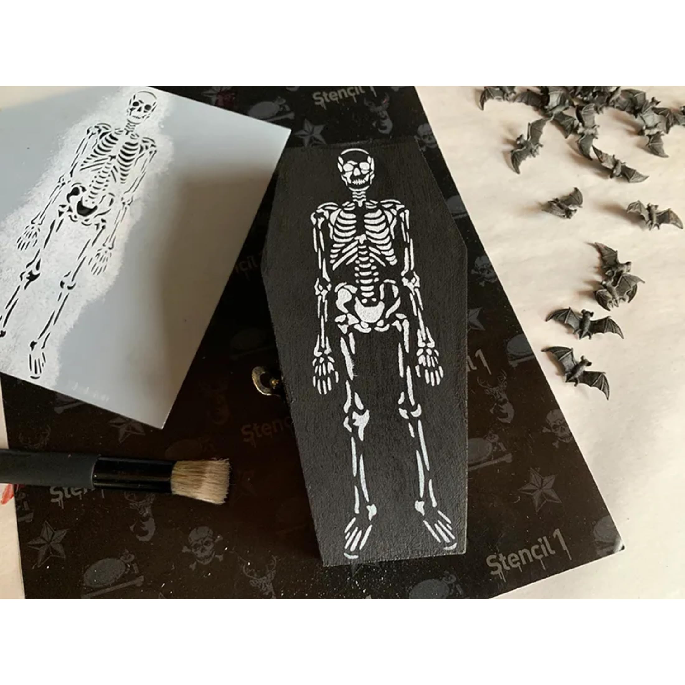 Stencil1 x 6-inch Stencil-Skeleton - Image 7