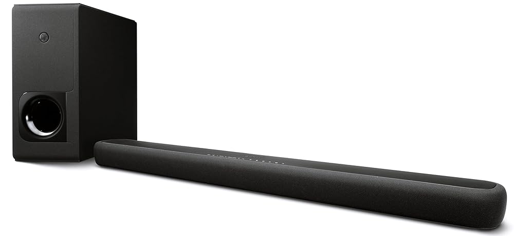 Soundbar Yamaha Yas-109 - Controle de Voz Alexa, Virtual 3D