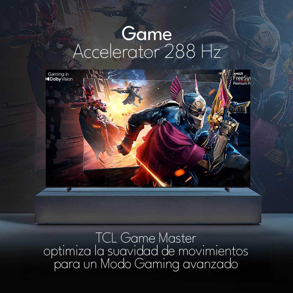 Nazaj view of TCL 98Q7K TV showing connectivity ports