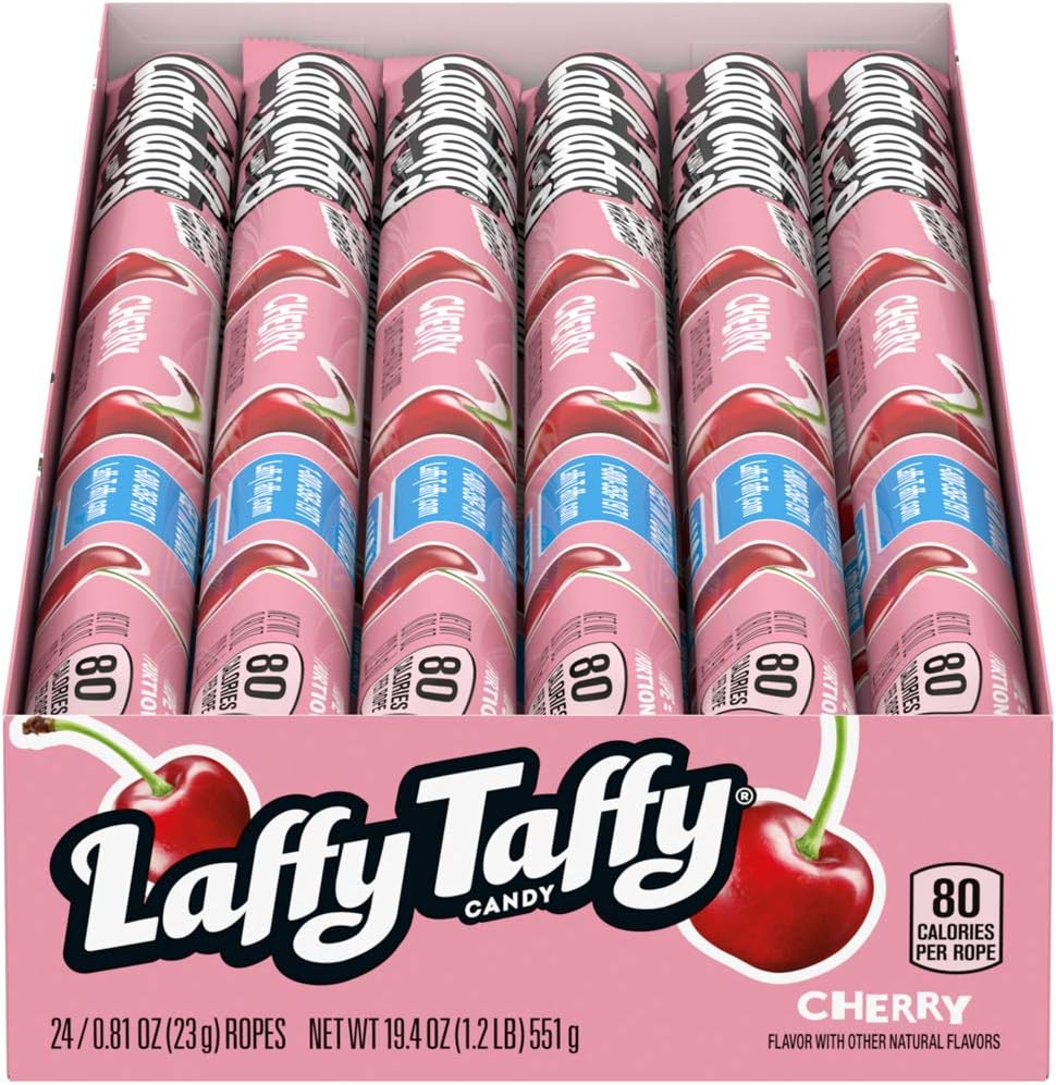 Laffy Taffy Cherry Sour Candy 23 g
