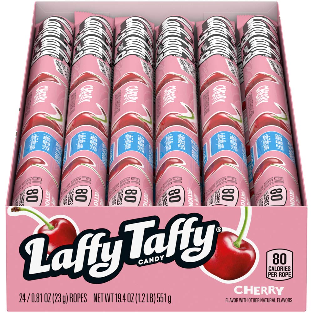 Laffy Taffy Rope, Blue Raspberry, 0.81Ounce, Pack of 96 (12075246)