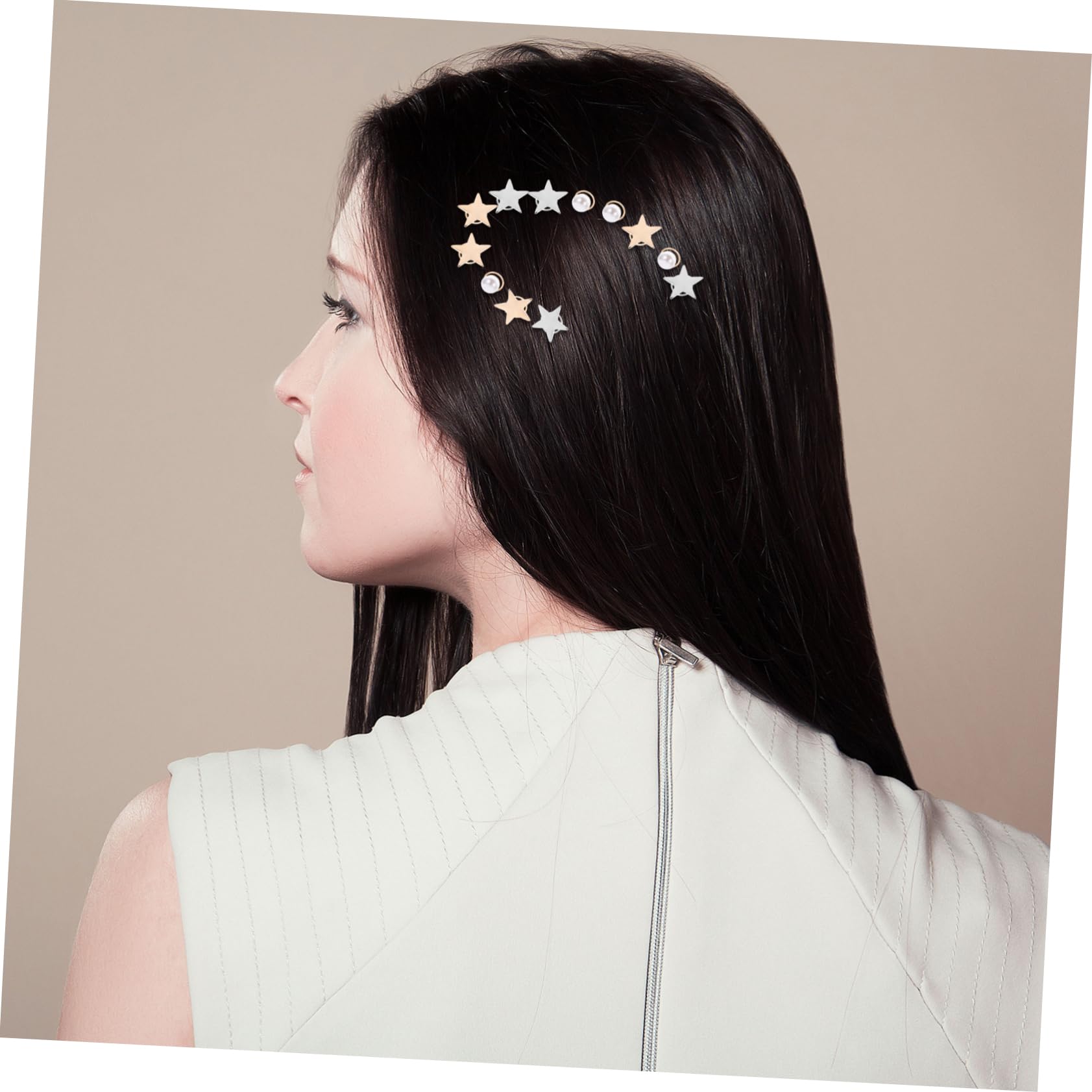 Ipetboom 144pezzi Fermagli Per Spirale Con Perle Accessori Moda Per Donne e Ragazze Per Matrimonio e Occasioni Speciali