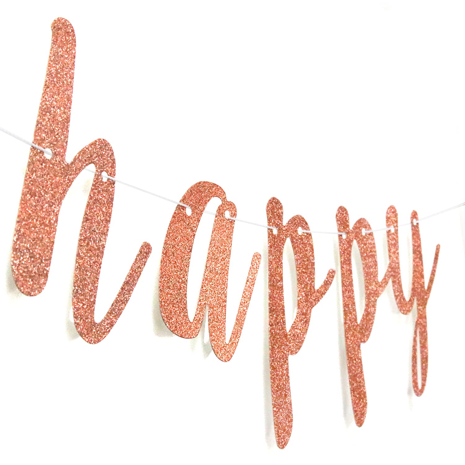 Striscione Compleanno 'Happy Birthday MUM' Olografico Rosa 2,7m - Oaktree - Decorazione Feste Effetto Luce