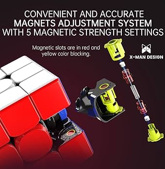 Amazon.co.jp: CuberShop Qiyi X-Man Tornado V2 3X3 磁気スピード