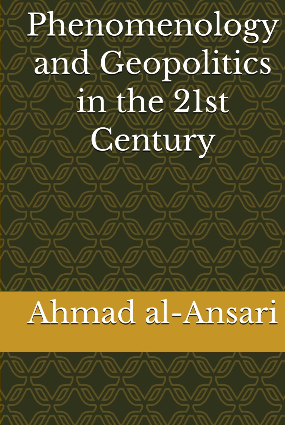Phenomenology and Geopolitics in the 21st Century
