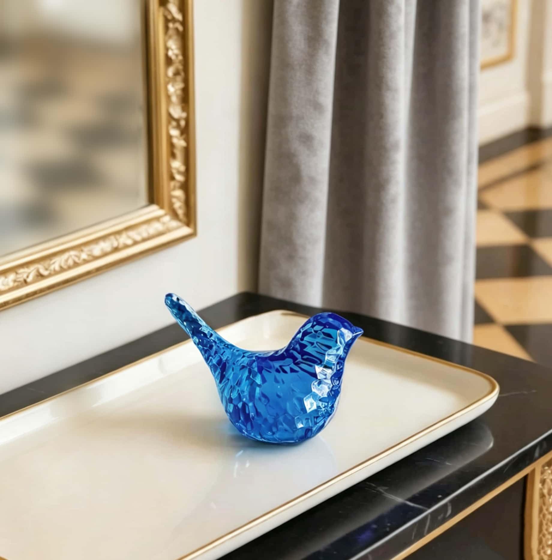 Amazon.com: JWT Astyle Blue Bird Figurines Living Room Office