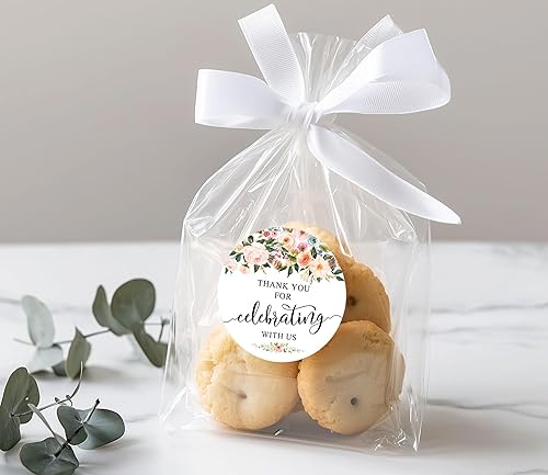 Miniatura 5 de 120 x Celebrating Labels, Wedding Collection, Baby Shower Stickers, Floral Party Collection, Engagement Party Decor, Flower Floral Stickers, Wedding