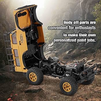 Mq&Kun FMS 1/24 RC Crawler, FCX24M Land Rover Discovery, 2.4