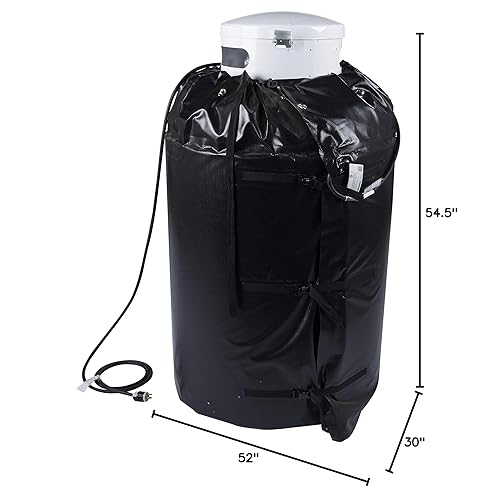 Miniatura 10 de Powerblanket Calentador de cilindro de gas aislado GCW420 diseñado para tanque de 420 libras, calentador de tanque de propano