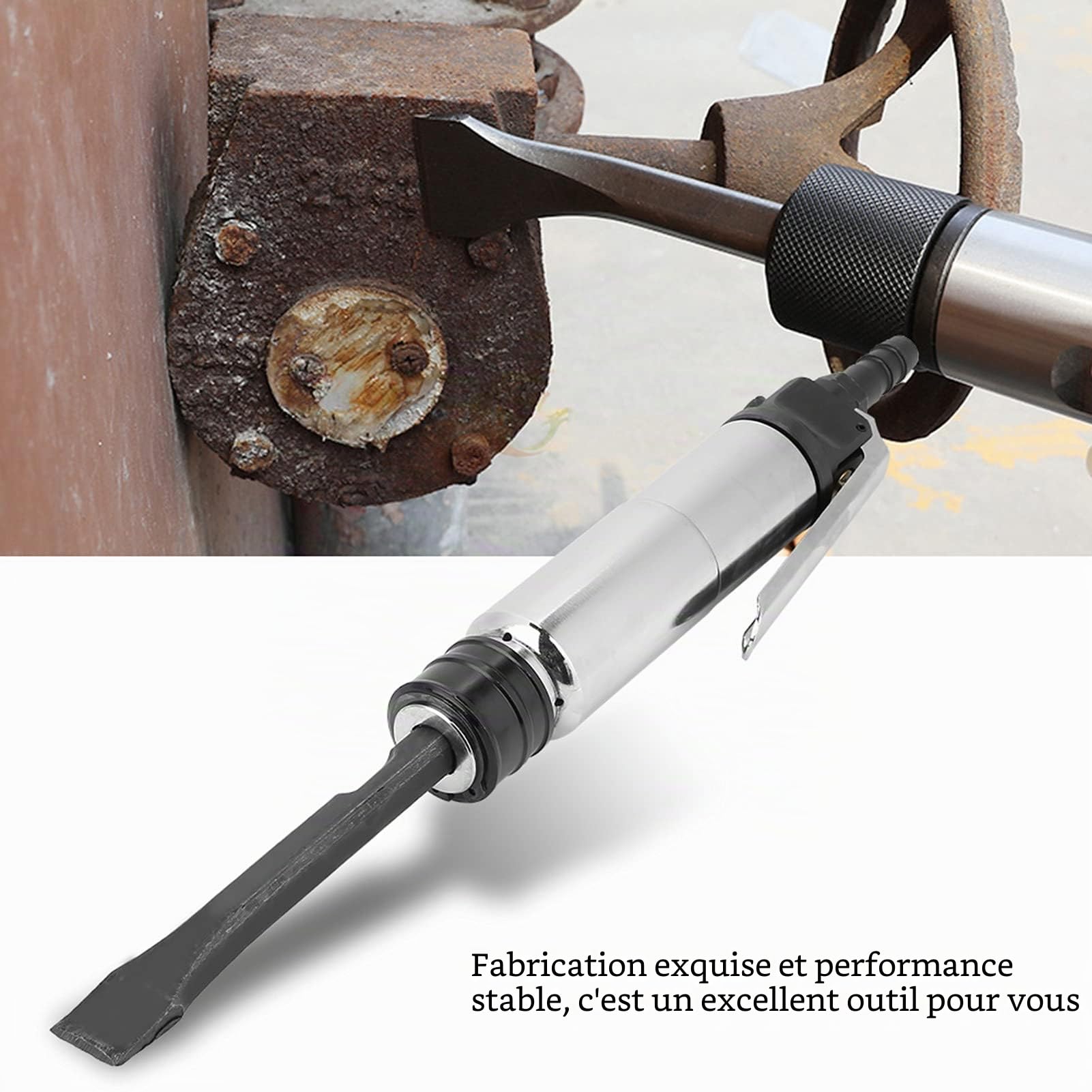 Outil de pelle à marteau pneumatique Type droit à poignée puissante industrielle