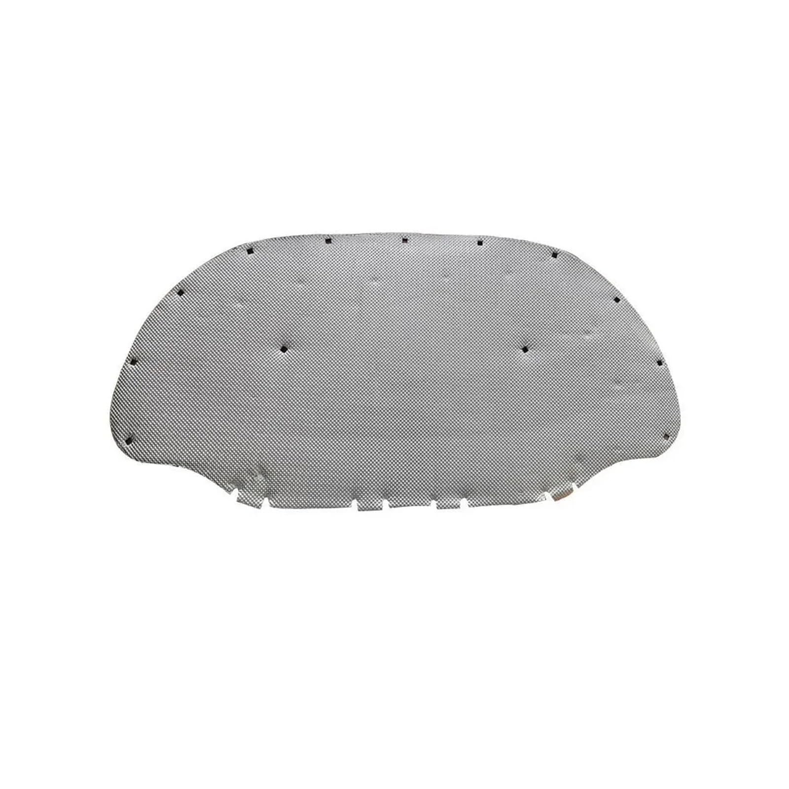 Wuqqxxqcm Aluminum Foil B Car Engine Hood Pad Compatible For Skoda Octavia 5E Scout 2014~2019 Sound Heat Insulation Cotton Liner Fireproof Interior Parts Accessories(Aluminum Foil B)