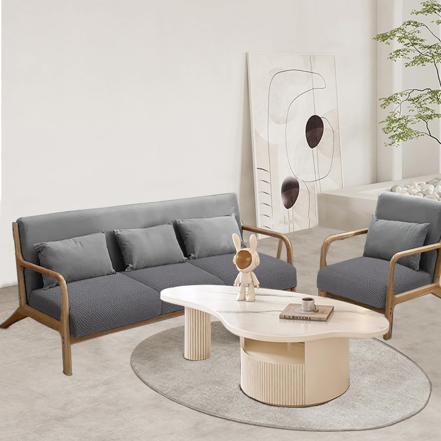 U-vormige Outdoor Sofa Set Terrasmeubilair Sets Tuinmeubelen Oosterse Sofa Ooste