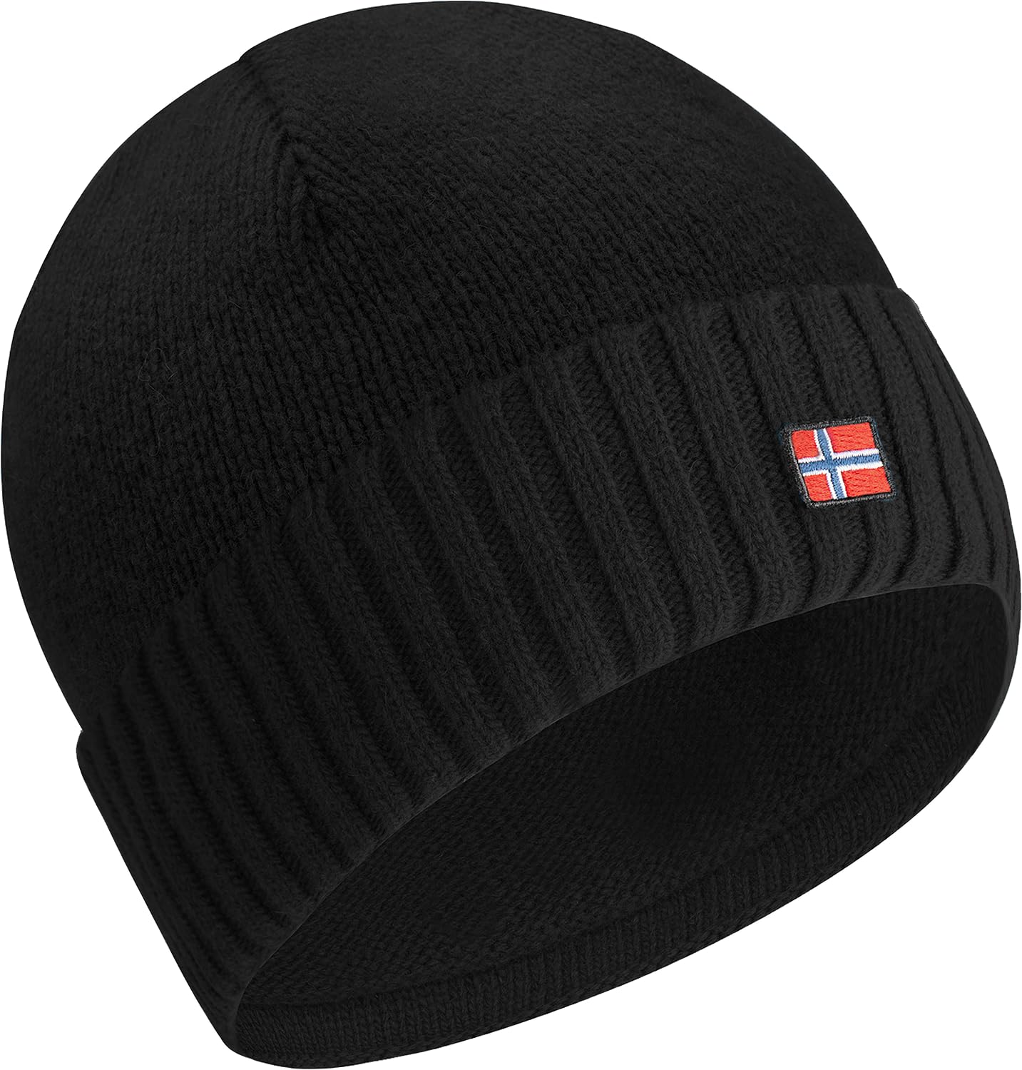 ACE Norway Cappello invernale - Berretto in lana di pecora lavorato a maglia per adulti - Berretto in lana per uomo e donna