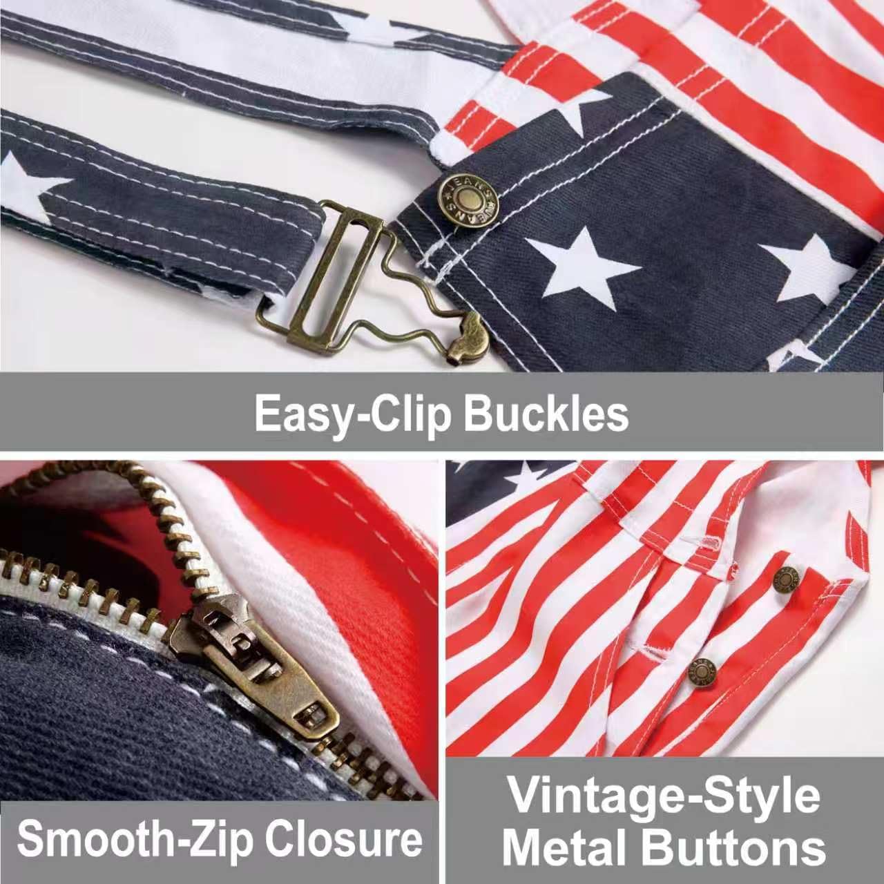 American Flag Overalls Men,Patriotic Printed 4th of July Jumpsuits for Men Funny Star Stripes Bib Romper Shorts