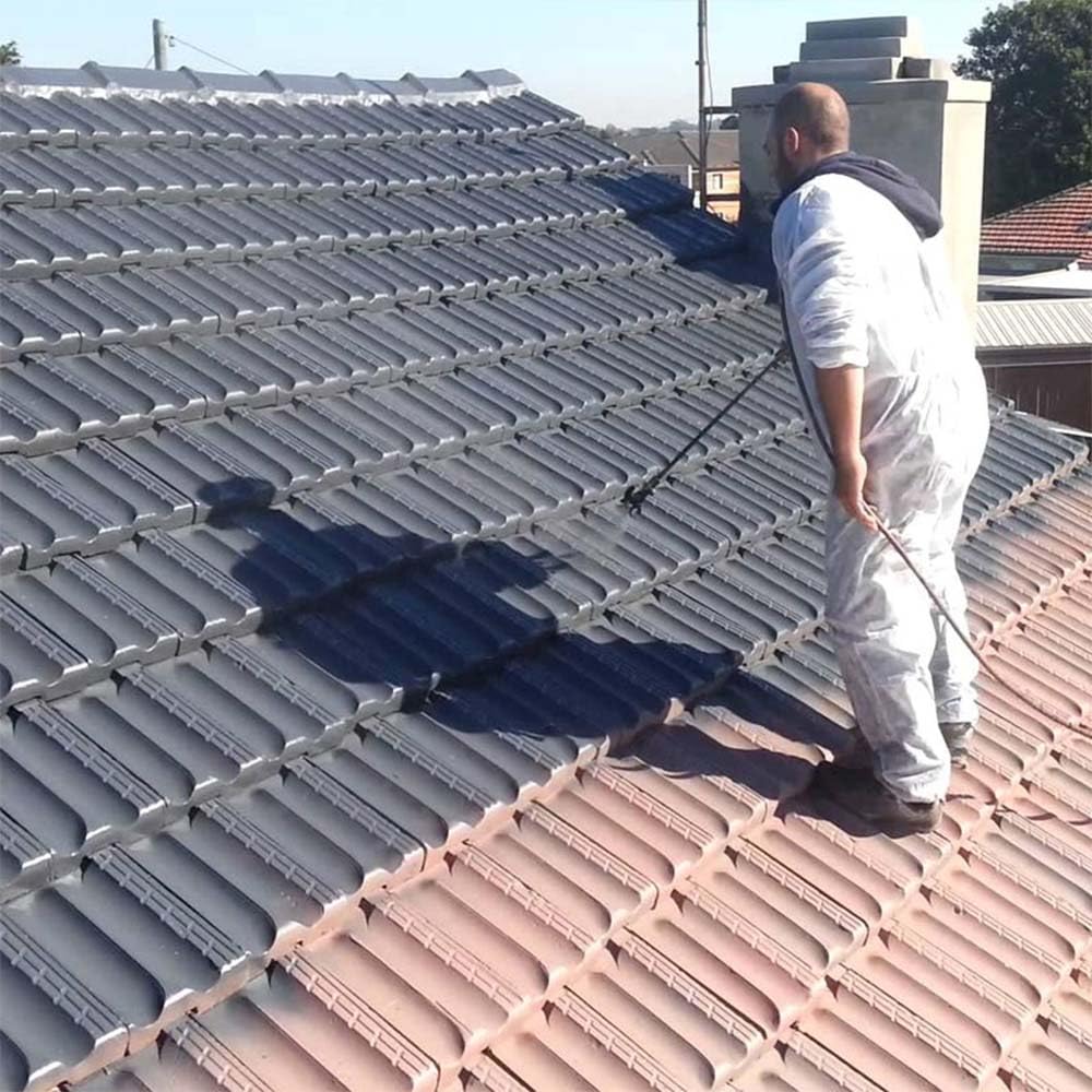 Sopgal Pintura Térmica Anti-Calor Tejados de Teja (Carta RAL, 15L) - Impermeabiliza y aisla del calor, baja la temperatura interior y evita la radiación solar