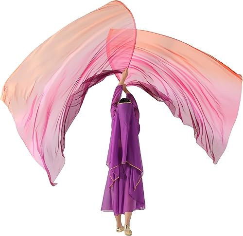 Miniatura 5 de MUNAFIE Praise Dance Square - Juego de banderas cuadradas de 55 x 78 pulgadas (2 banderas + palos), banderas de iglesia de adoración Banderas de