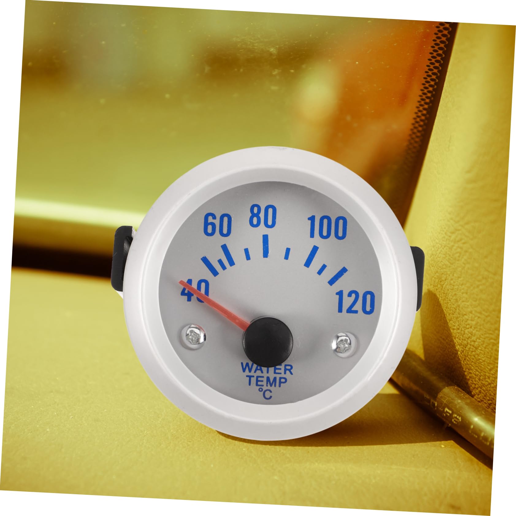 ULTECHNOVO 3pezzi Misuratore Di Temperatura Meccanico Per Auto Indicatori Di Temperatura Con Design Elegante e Resistente Compatibile Con Modifiche Automotive e Uso Misurazione Accurata Per