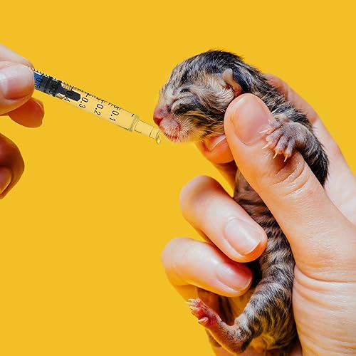 Miniatura 5 de 50 jeringas de plástico de 0.0 fl oz con jeringa de medición sin aguja, jeringas de medición de líquidos orales para alimentar mascotas, rellenar,