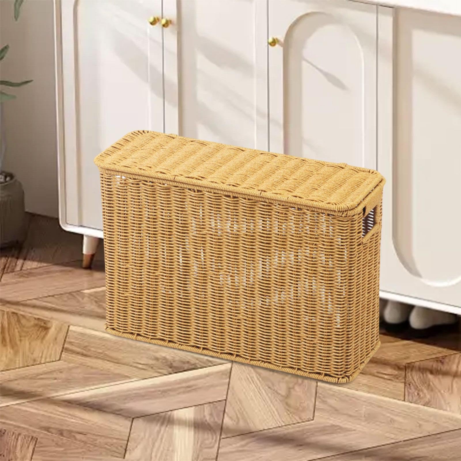 Thick Round Floor Seat Cushion - 16x16 Inch, Portable Booster Pillow With Handle, Waterproof Faux Leather, White